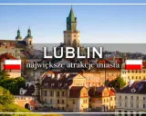 Lublin: odkryj nietypowe atrakcje miasta! Widok na zabytkową starówkę z charakterystyczną wieżą.