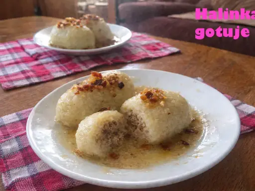 Pyszne kartacze, jak u babci, z mięsnym farszem i skwarkami. Halinka gotuje!