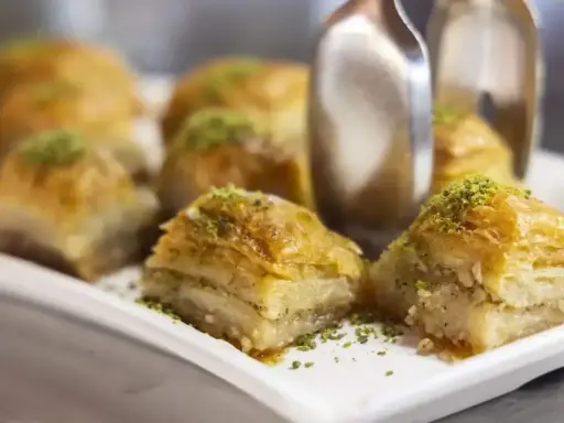 Słodka baklava, idealna na deser. Ten przepis na baklawę zachwyci każdego.