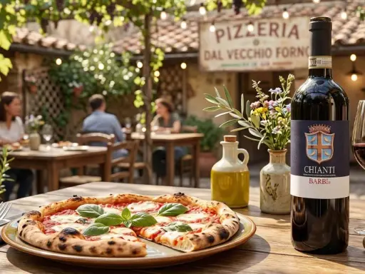 Idealne połączenie: Margherita i kieliszek Chianti. Idealne pytanie: jakie wino do pizzy?
