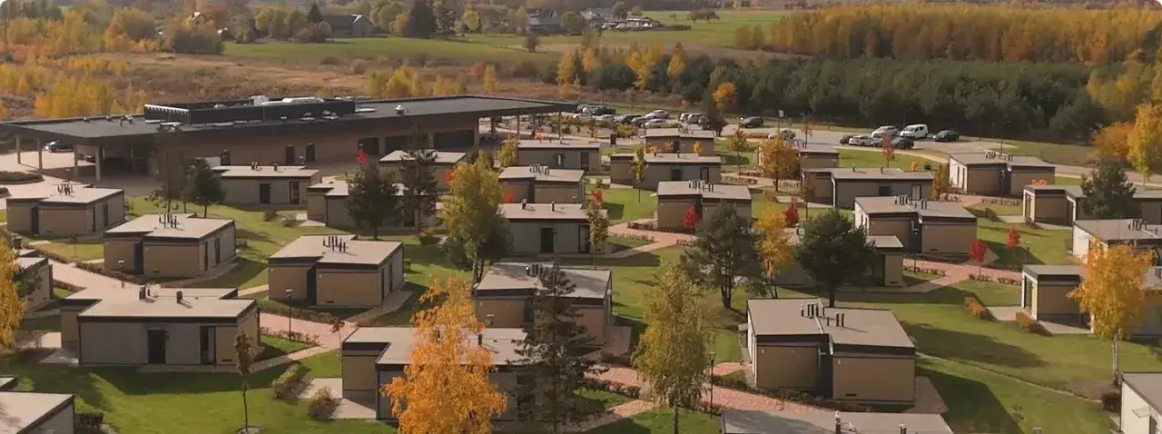 Suntago Village bungalows exterior different types