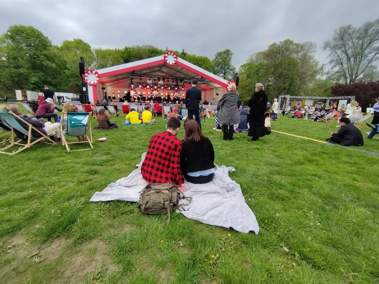 Piknik w Łazienkach Kr&oacute;lewskich